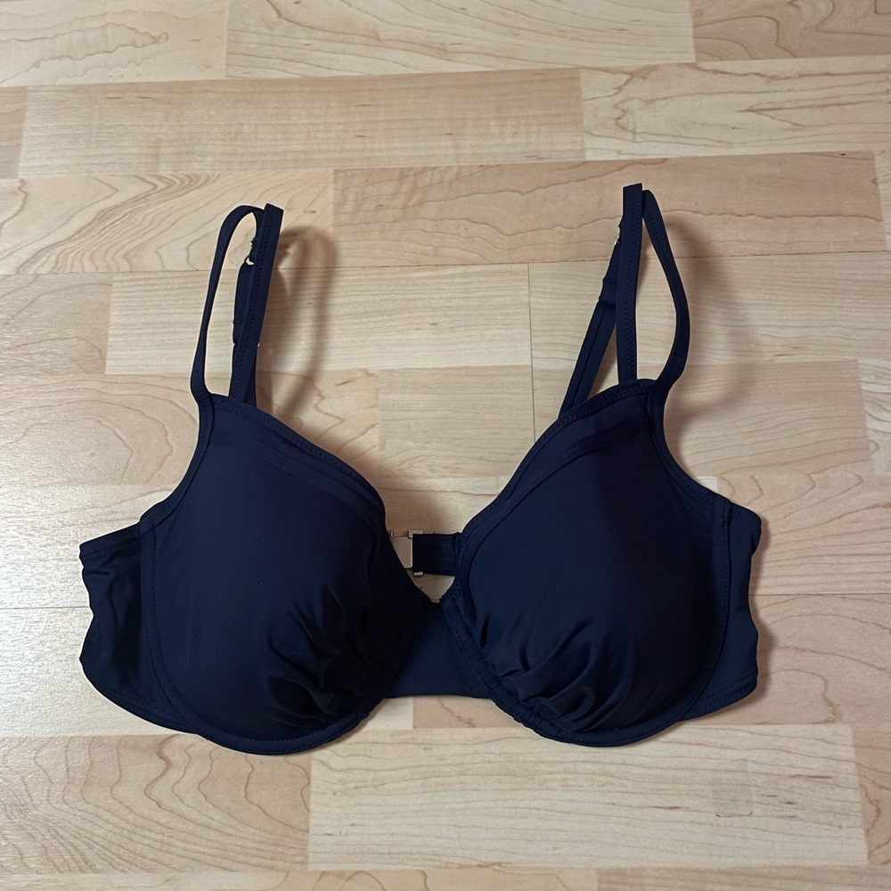 Tommy Bahama navy blue bikini top